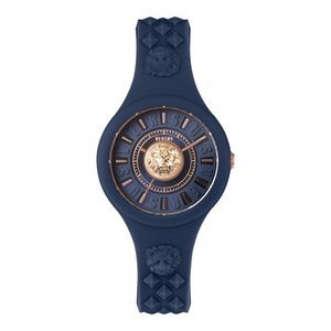 Versus Versace Fire Island Lion Watch Blue Womens